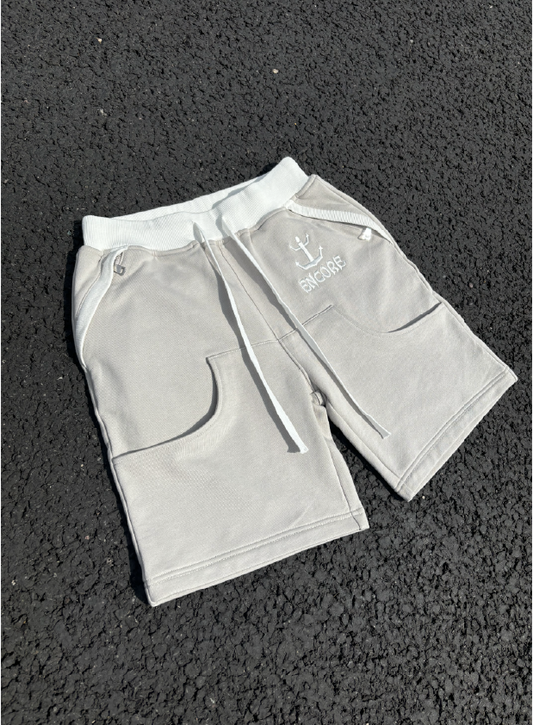 'ACCENT' SHORTS - COOL GREY